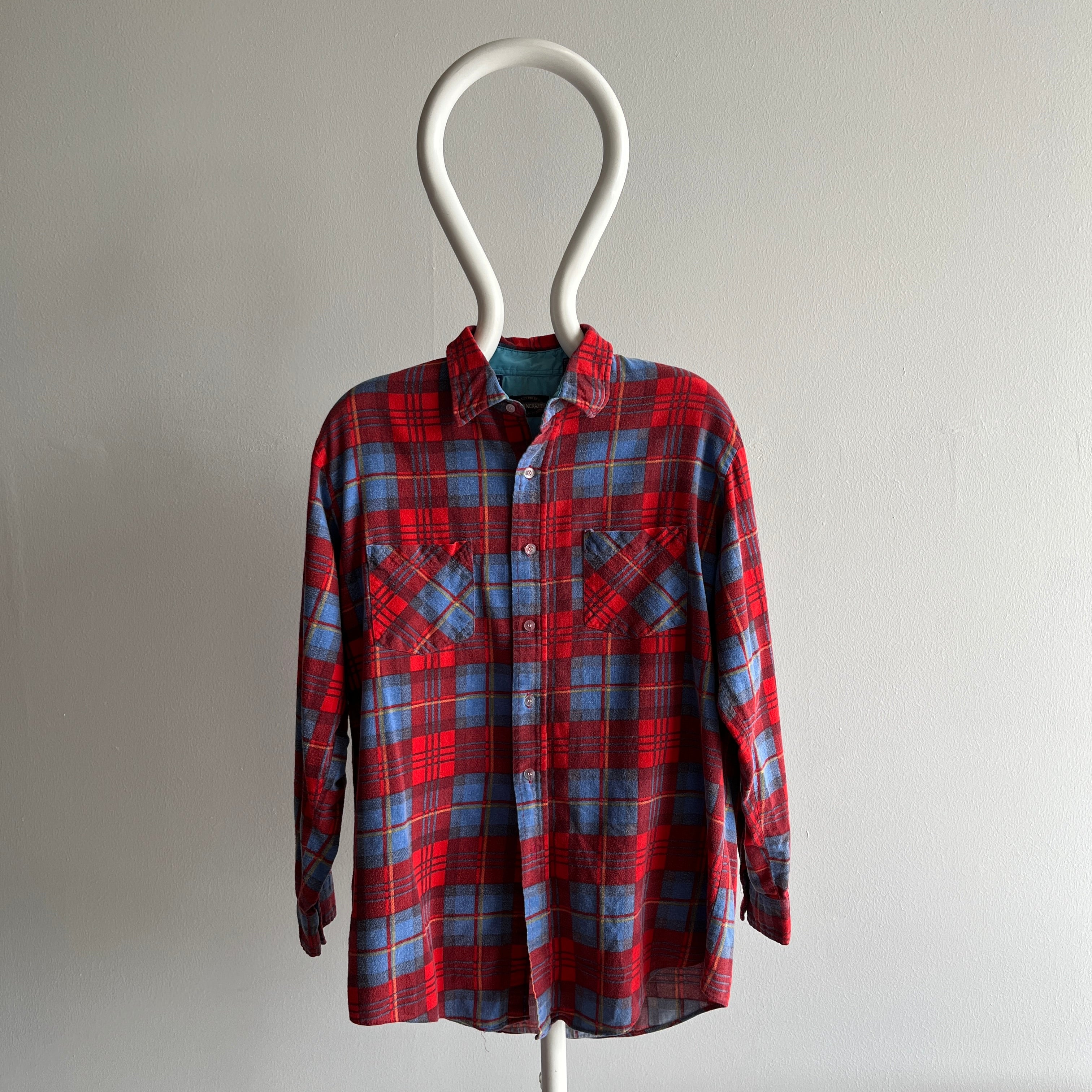 1980's Lightweight Towncraft Flannel