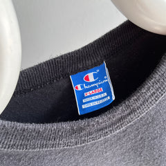 1980s Champion Brand Cotton Rolled Neck T-Shirt