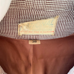 1950s Beige Rockabilly Zip Up Jacket - TINA COLLECTION