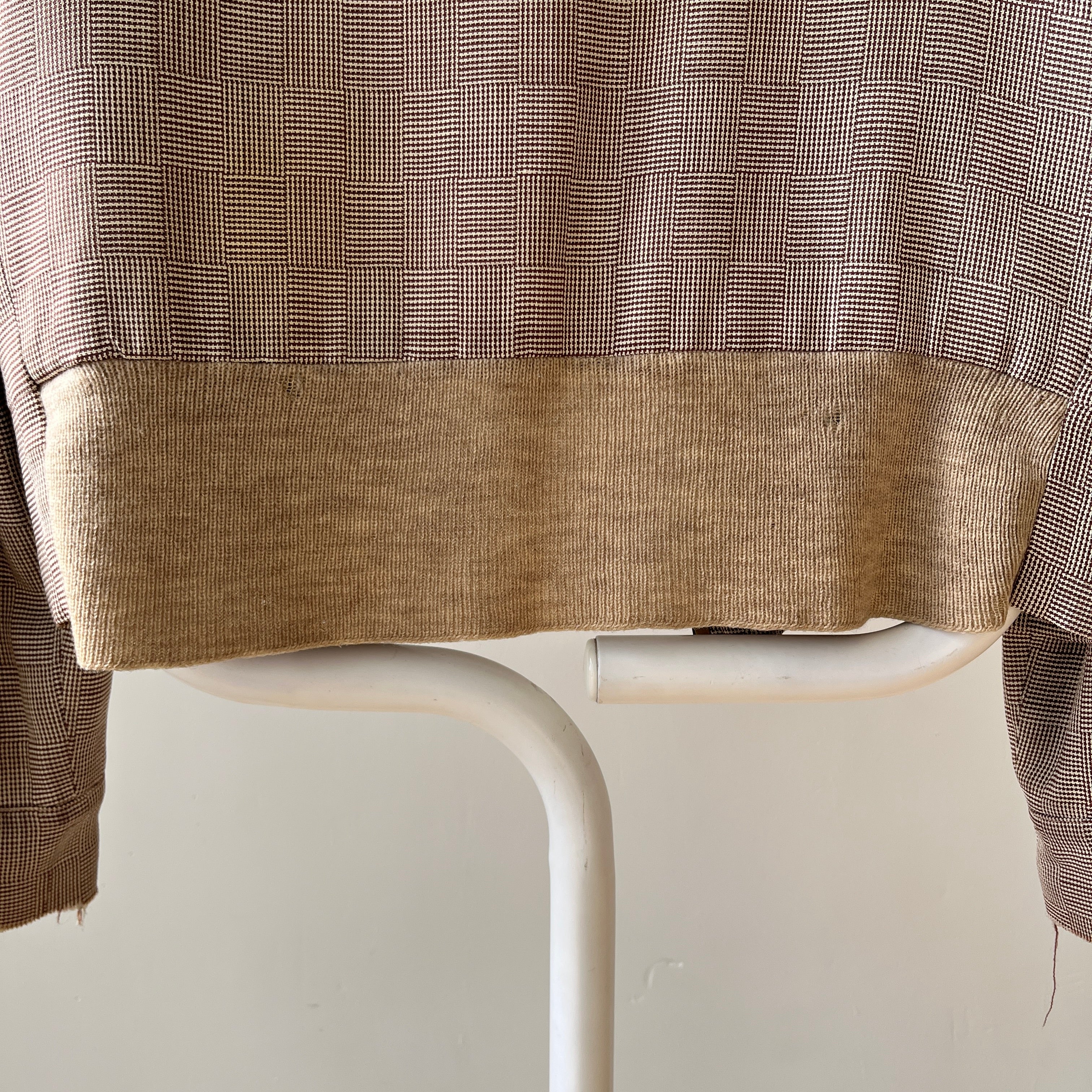 1950s Beige Rockabilly Zip Up Jacket - TINA COLLECTION