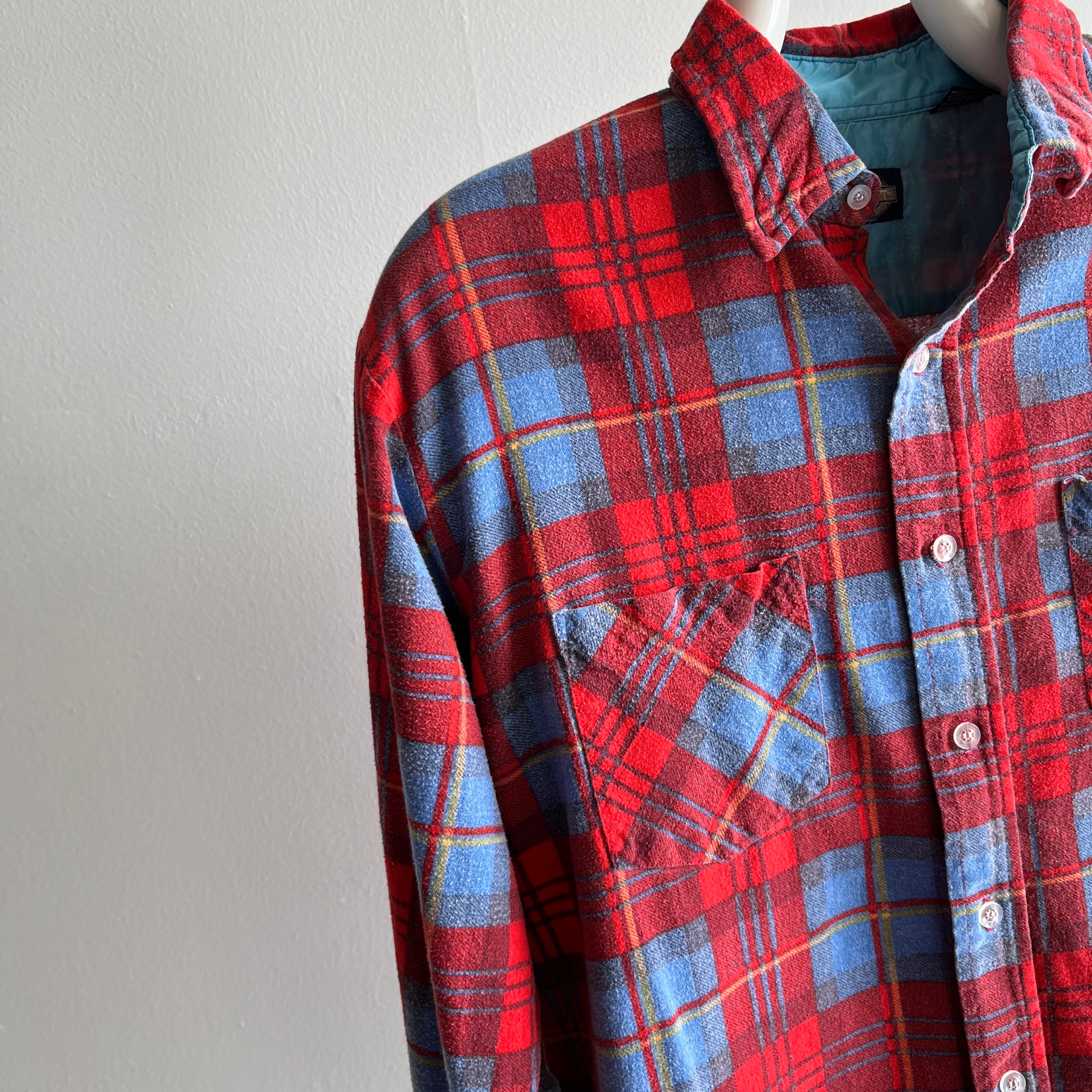 1980's Lightweight Towncraft Flannel