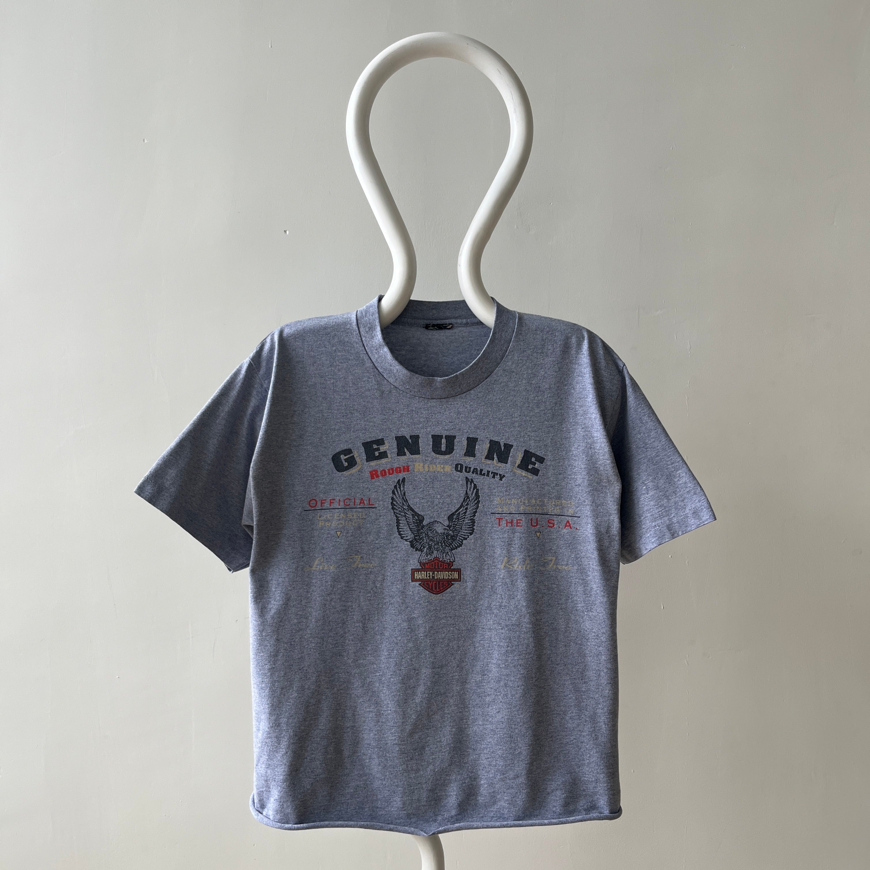 1995 Harley Genuine Rough Rider Quality T Shirt