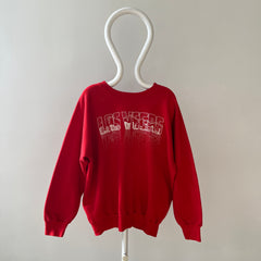 1990s Red Las Vegas Raglan Sweatshirt