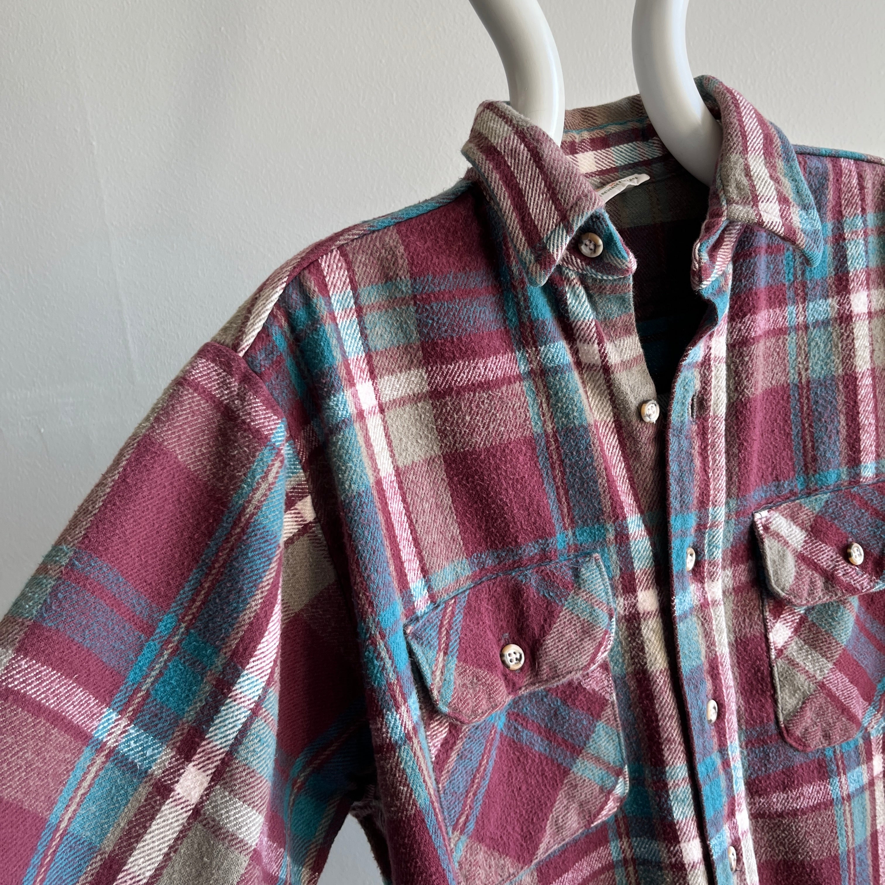 1980/90s Smaller Flannel by Five Brothers