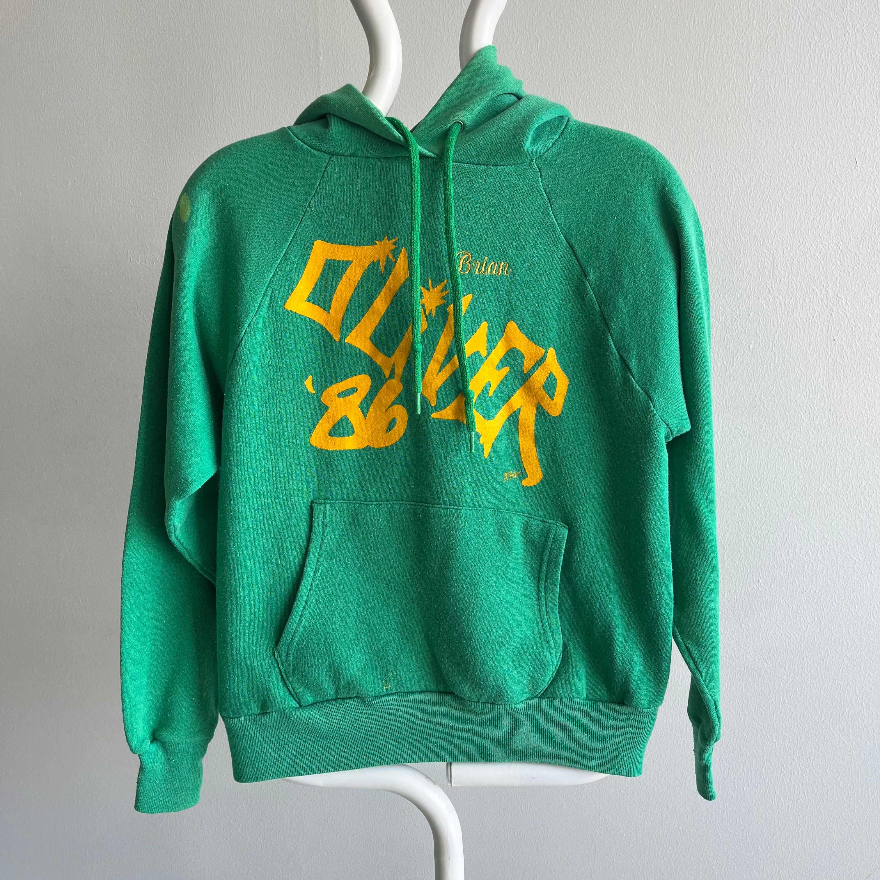 1986 Oliver Hoodie That Belonged to Brian