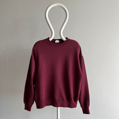 1980s Bassett Walker Burgundy Dreamboat Sweatshirt