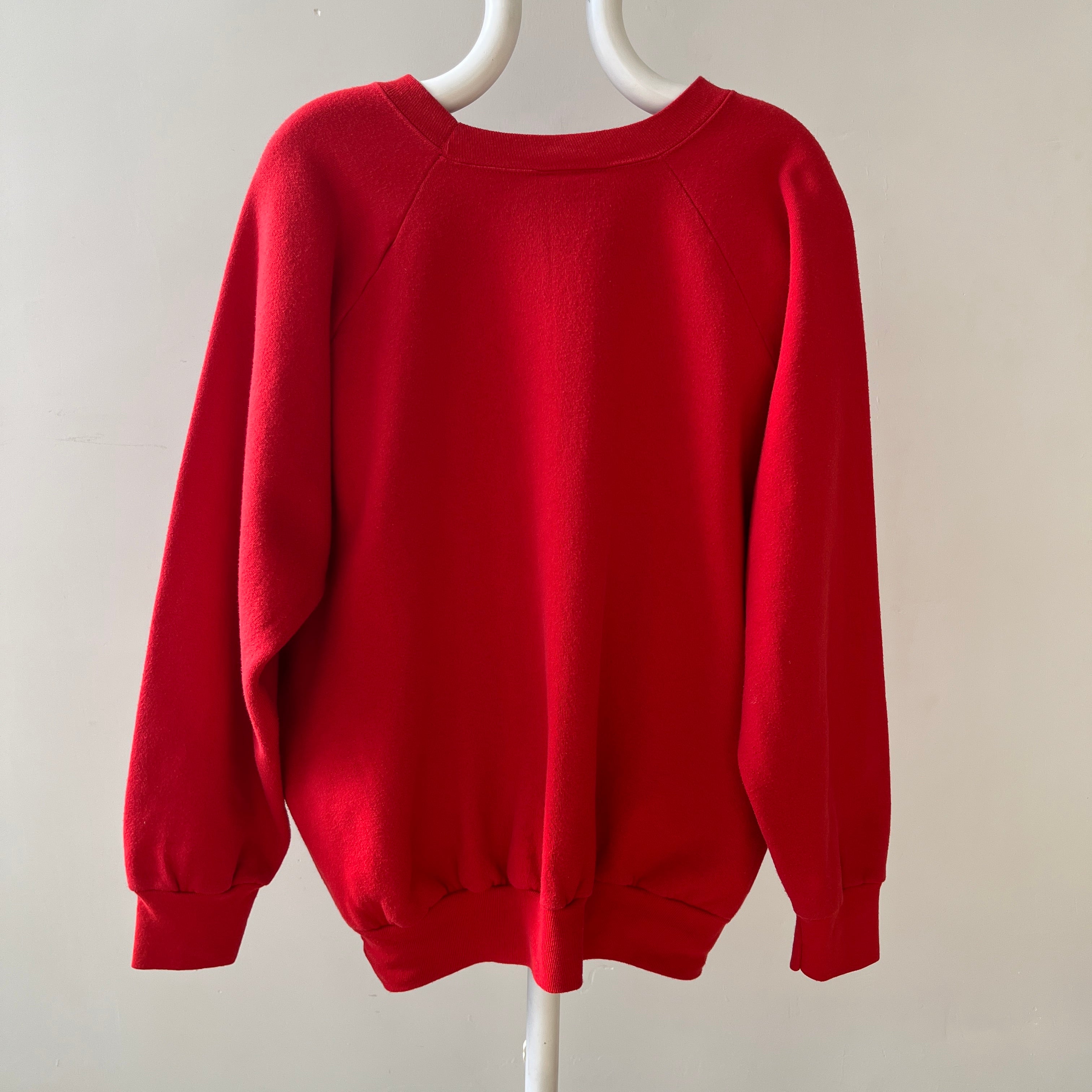 1990s Red Las Vegas Raglan Sweatshirt