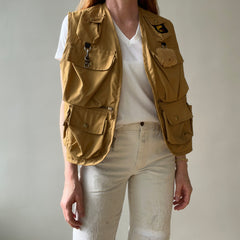 1970s Tan Fishing Vest - Lots O Pockets
