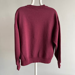 1980s Bassett Walker Burgundy Dreamboat Sweatshirt