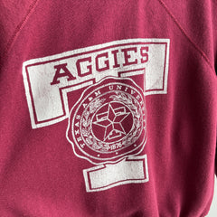 1970s Maroon Aggies Sweatshirt