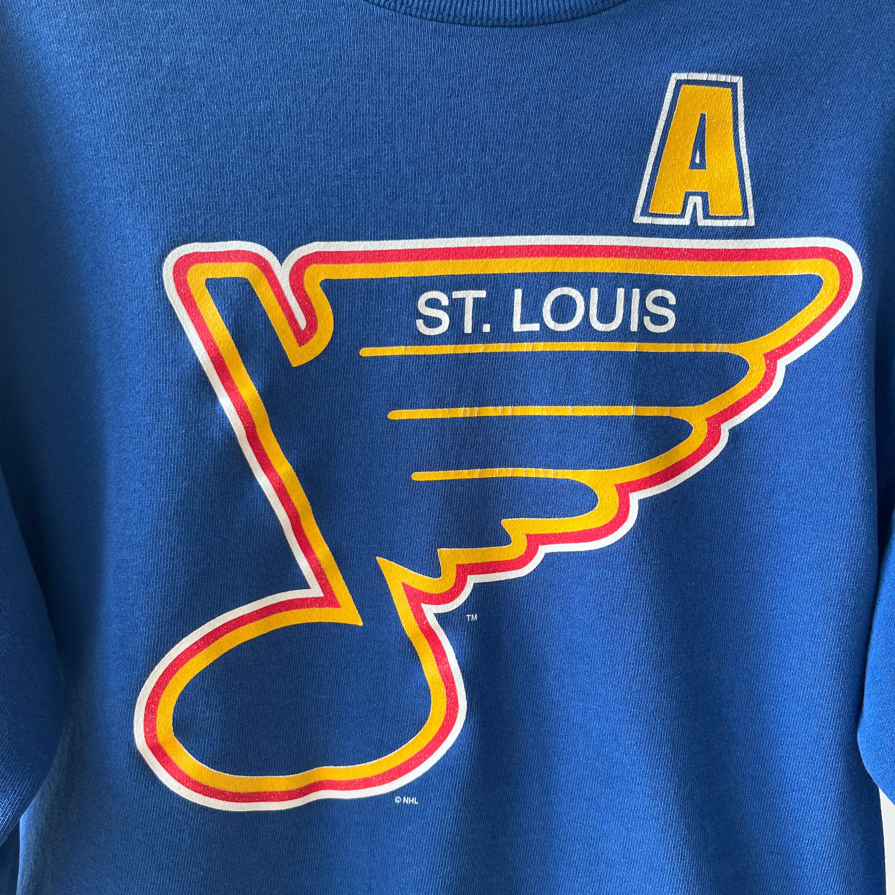 1990s St Louis Blues Hockey Sweatshirt