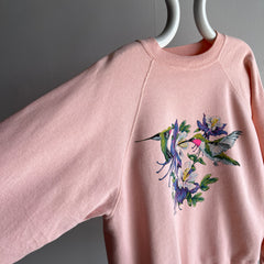 1990s Super Sweet Hummingbird Sweatshirt - Awwwwww