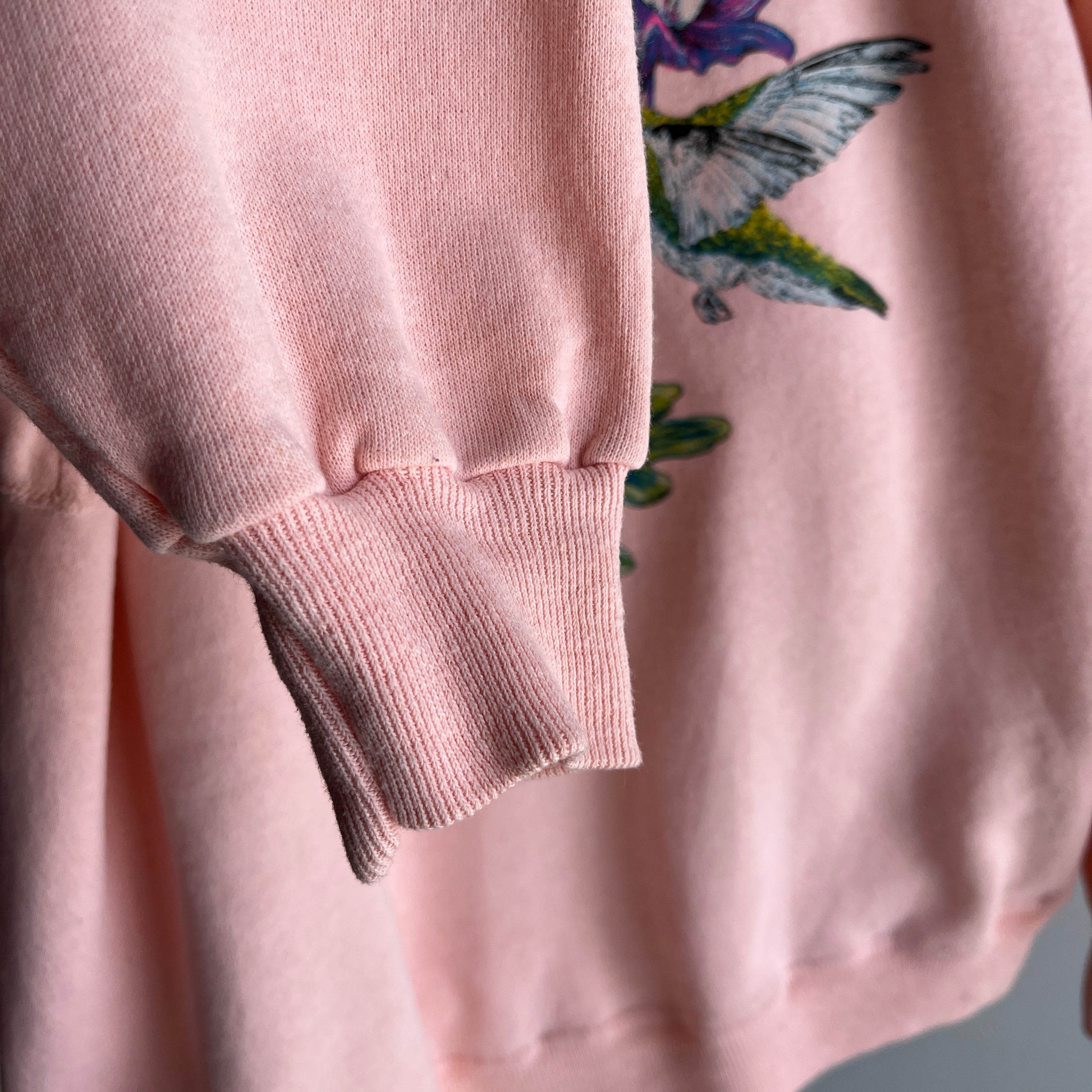 1990s Super Sweet Hummingbird Sweatshirt - Awwwwww