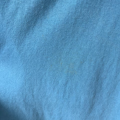 1970s Baby Blue Mock Neck T Shirt - Mock Necks Are Hot RN