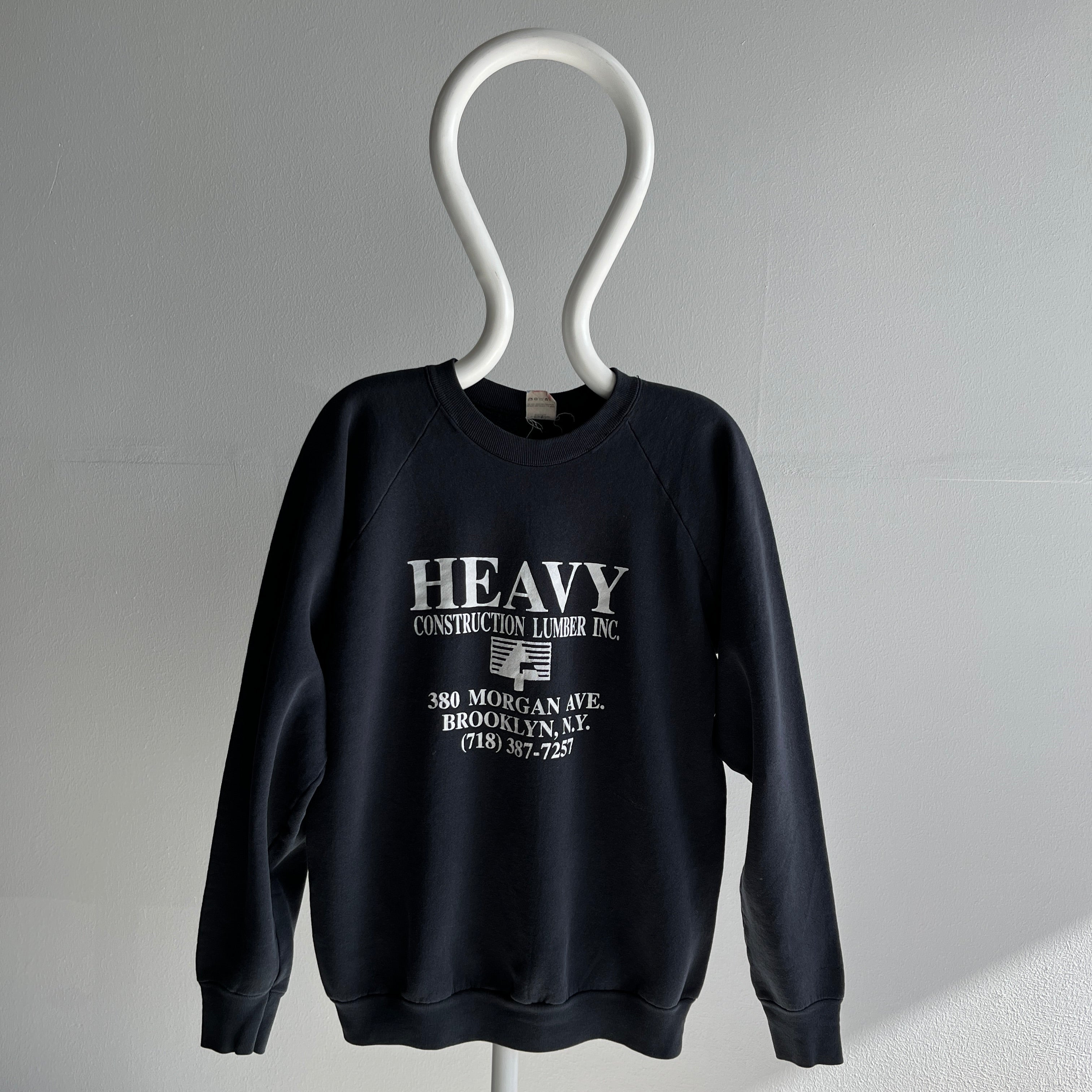 1980s Heavy Construction Sweatshirt