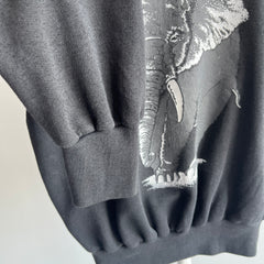 1980s Elephant Sweatshirt - !!!