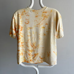 1980s Bugle Boy (Who Remember's?) Mustard Tie Dye T-Shirt
