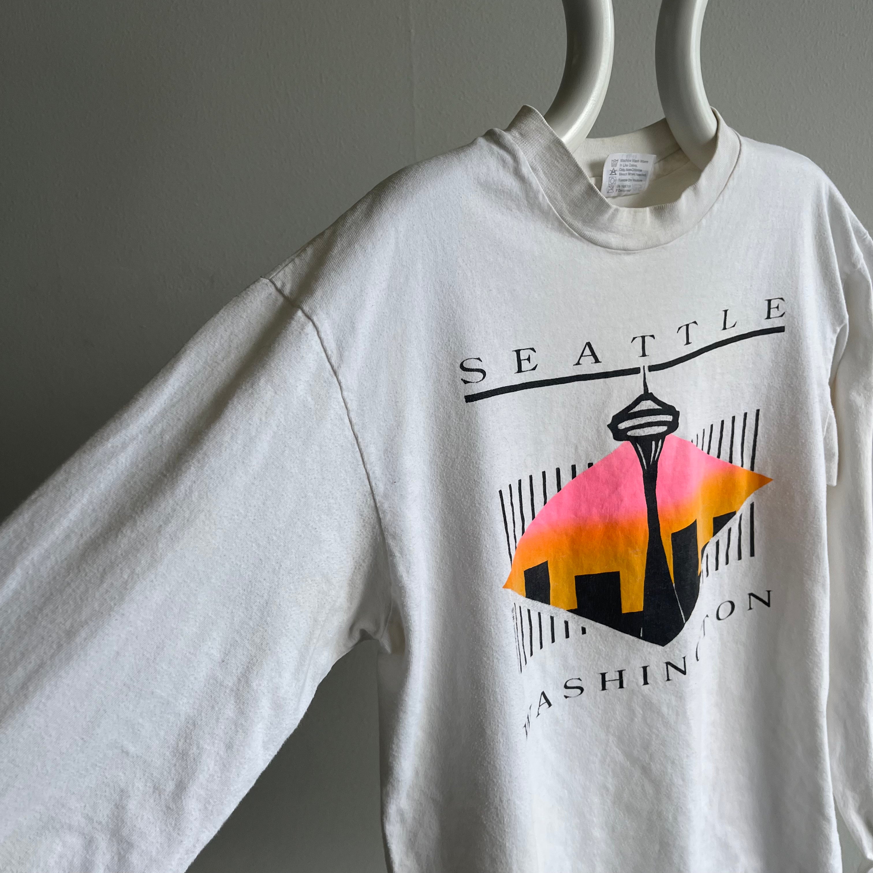 1991 Seattle Washington Long Sleeve T-Shirt