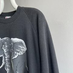 1980s Elephant Sweatshirt - !!!