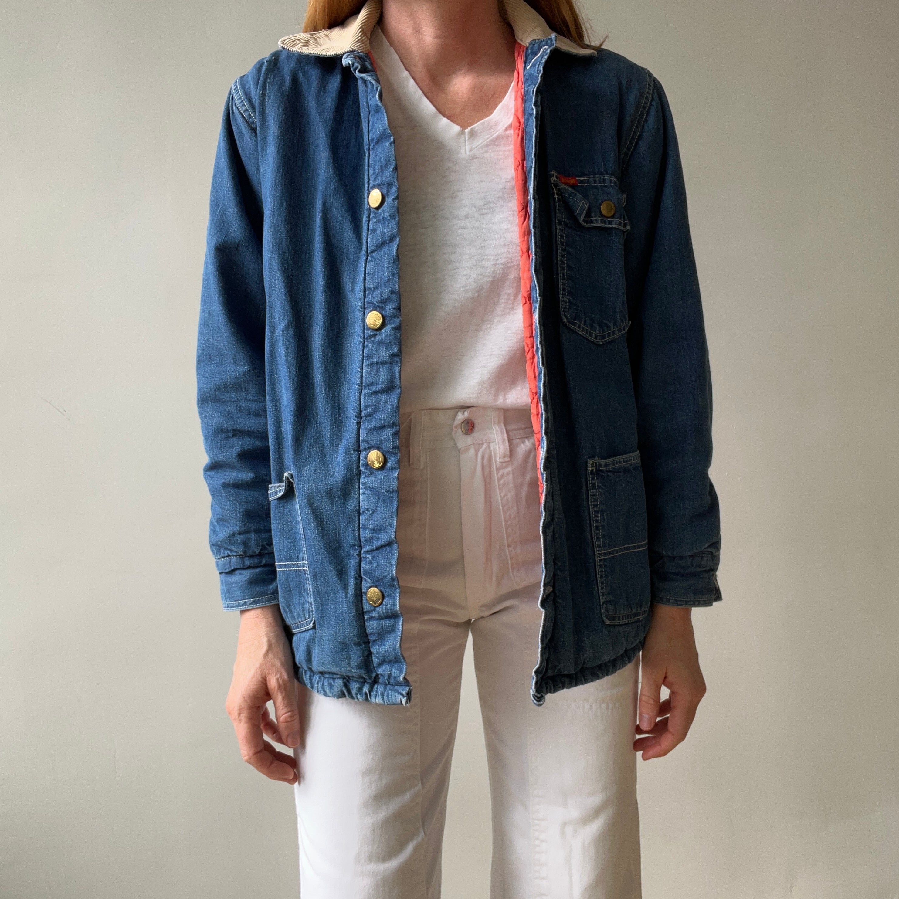 1970s Big Smith Lined Denim Barn Jacket - WOAH