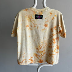 1980s Bugle Boy (Who Remember's?) Mustard Tie Dye T-Shirt