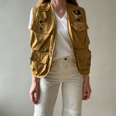 1970s Tan Fishing Vest - Lots O Pockets
