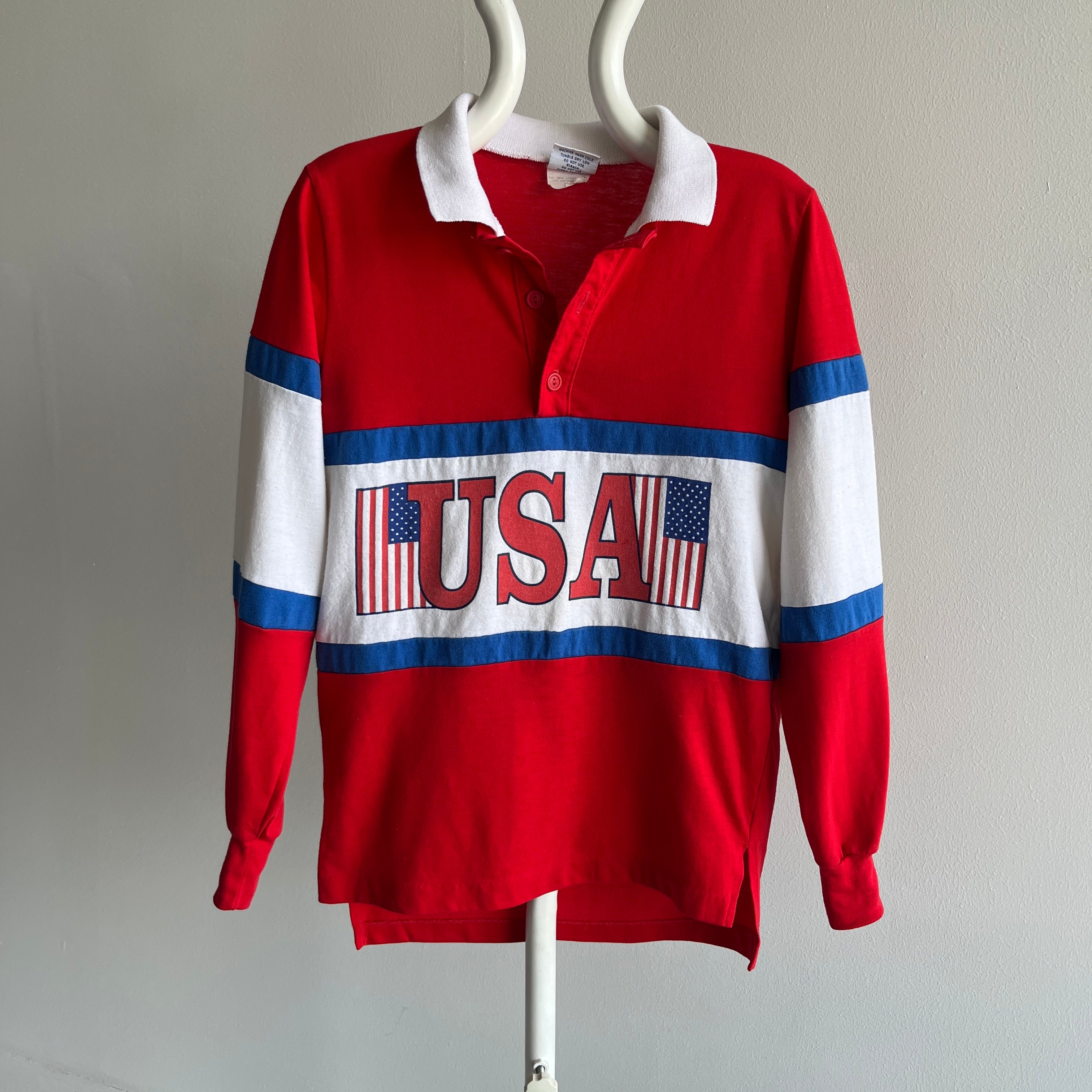 1980/90s USA Rugby T-Shirt by Nutmeg (Lighter weight)