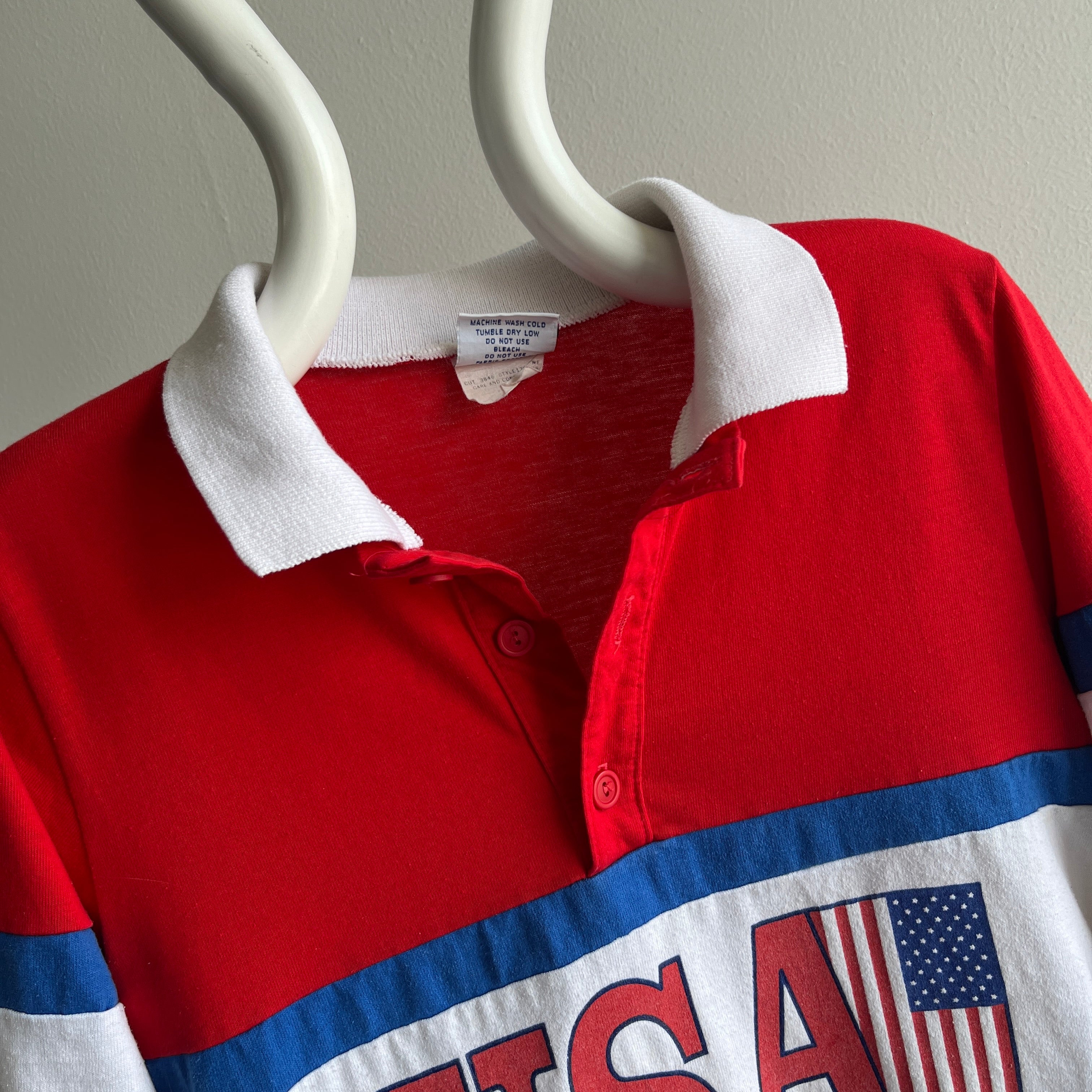 1980/90s USA Rugby T-Shirt by Nutmeg (Lighter weight)
