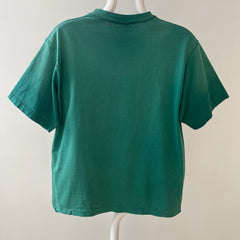 1980s/90s Faded Green Pocket T Shirt