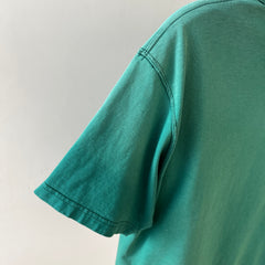 1980s/90s Faded Green Pocket T Shirt