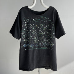 1992 Heavenly Bodies Front and Back Constellations T-Shirt - !!!!