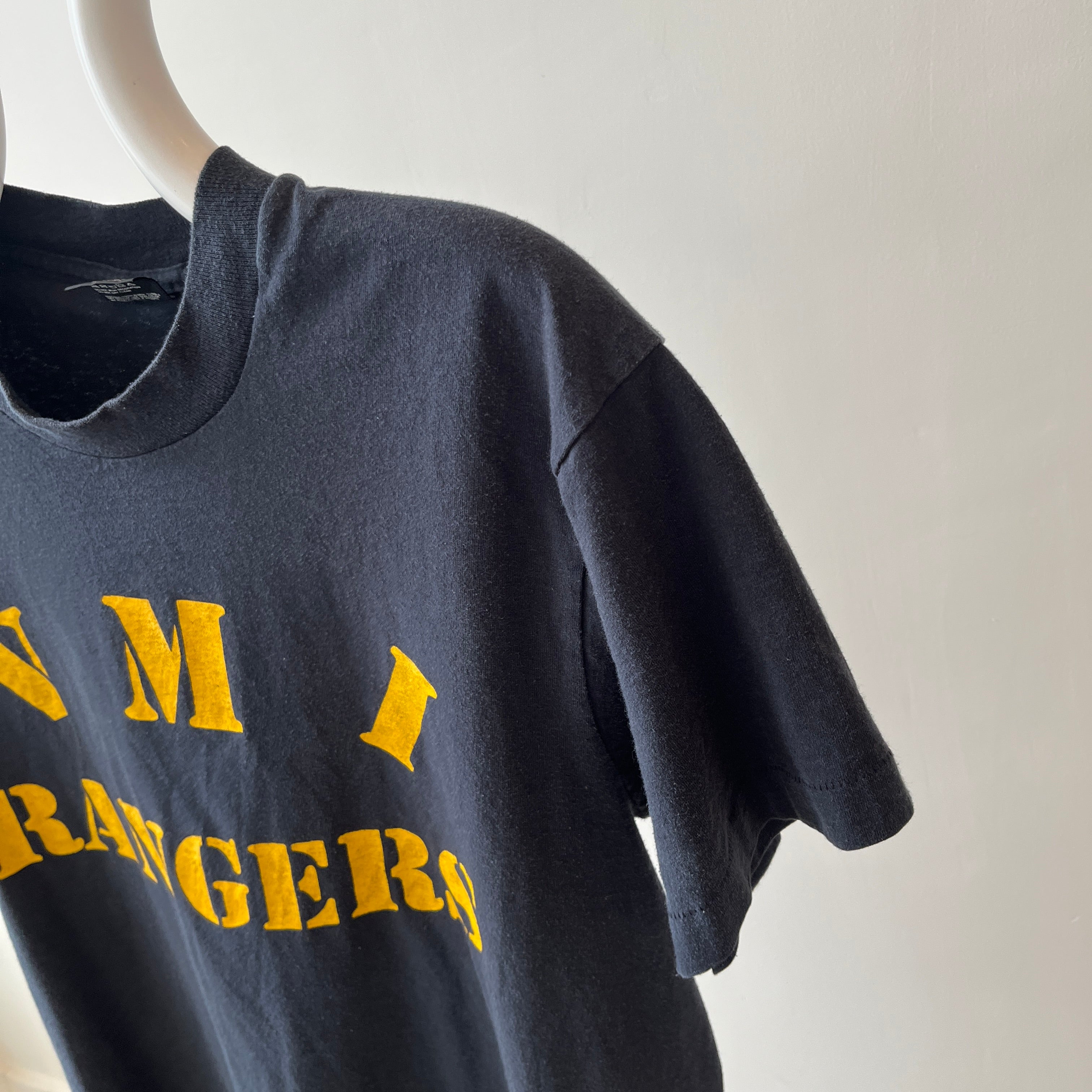 1980s VMI Rangers Screen Stars T-Shirt - Virginia Military Institute