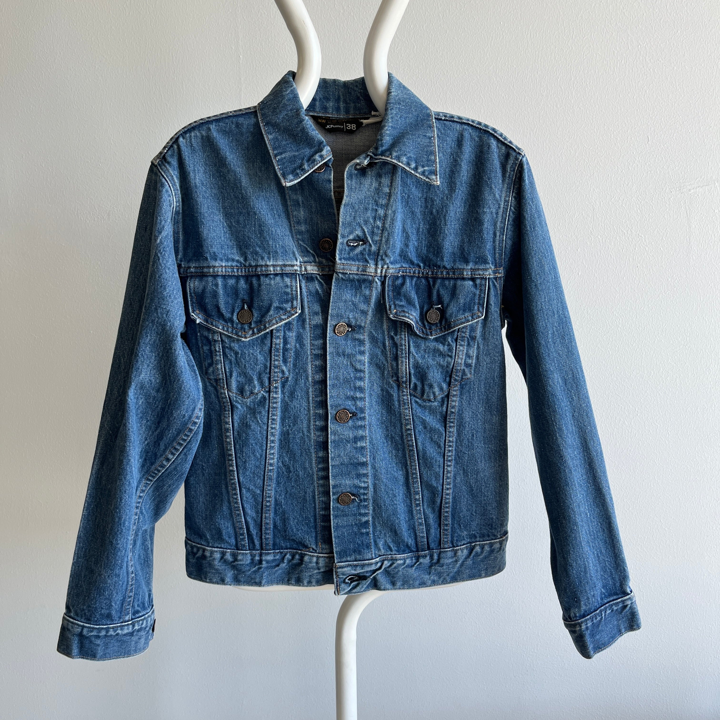 1980s JC Penny Collectible Denim Jean Jacket - !!!!