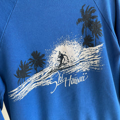 1980s Ski Hawaii Sweatshirt !!!