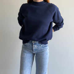 1990s Navy HHW Raglan Sweatshirt