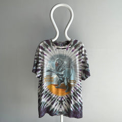 1997/98 Rolling Stones Tattered Split Collar Front and Back T-Shirt