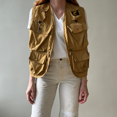 1970s Tan Fishing Vest - Lots O Pockets