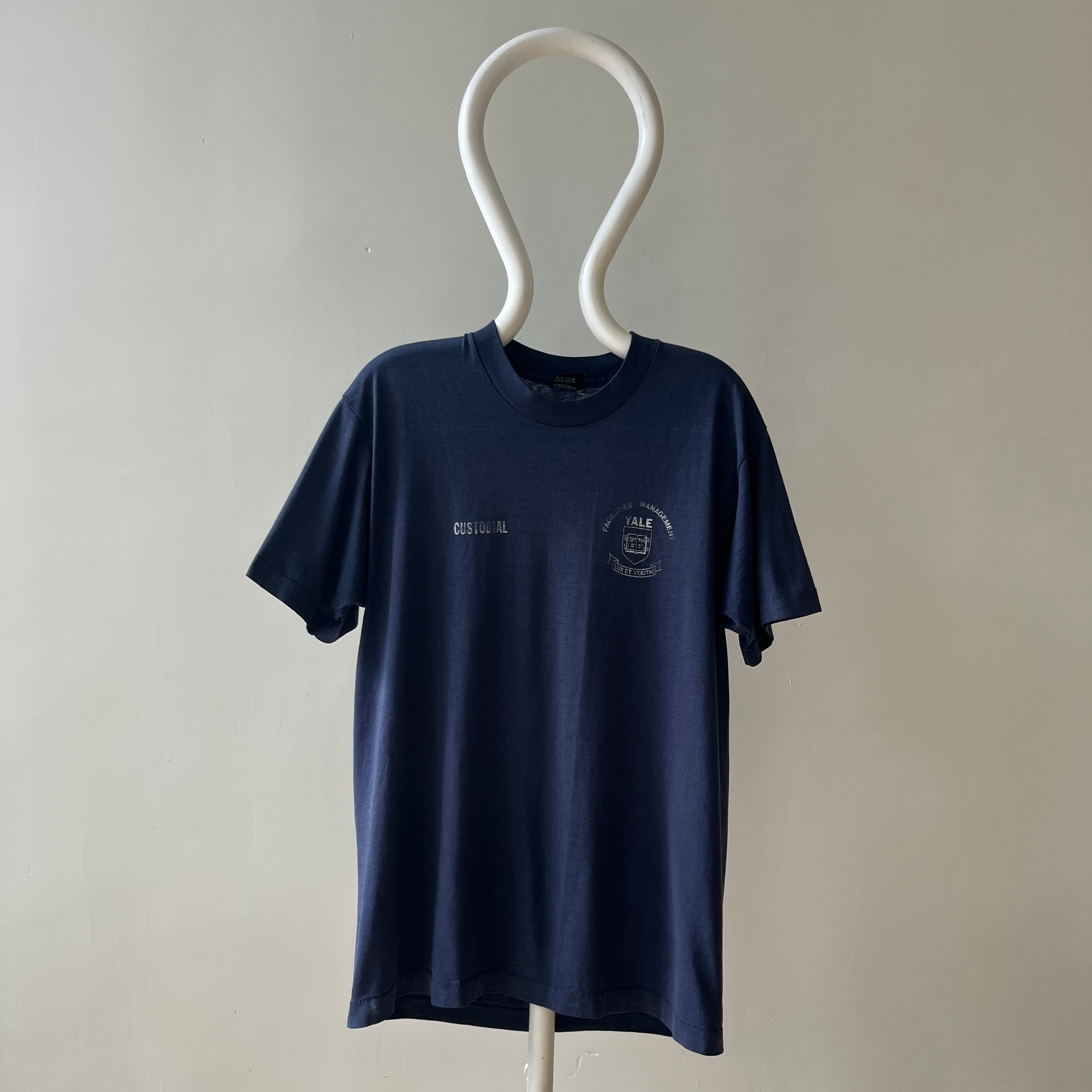 1980s/90s Custodial Yale T Shirt