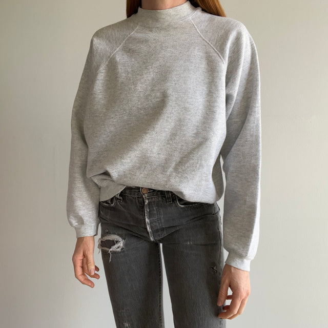 1980s Blank Light Gray Sweatshirt by Tultex