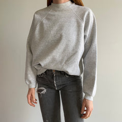 1980s Blank Light Gray Sweatshirt by Tultex