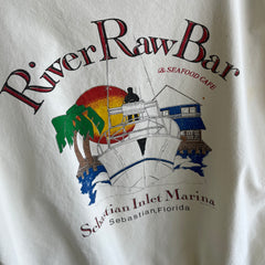 1987 River Raw Bar, Sebastian Florida - Lightweight Cotton Shirt