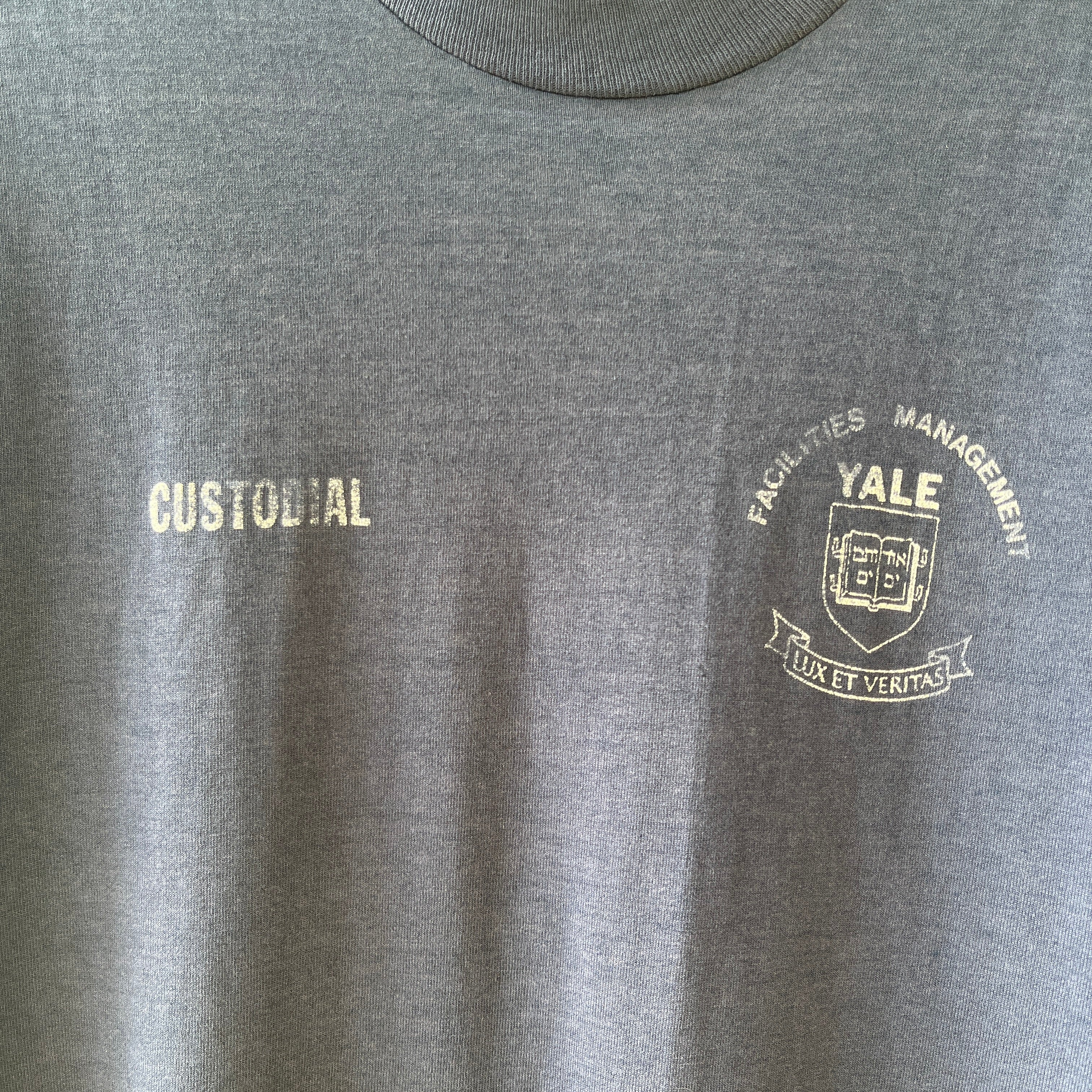 1980s/90s Custodial Yale T Shirt