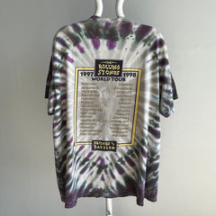 1997/98 Rolling Stones Tattered Split Collar Front and Back T-Shirt