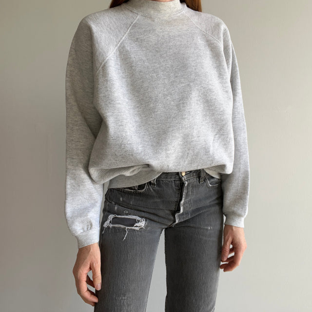 1980s Blank Light Gray Sweatshirt by Tultex