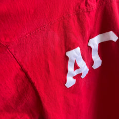 1990s Alpha Gamma Delta Slightly Cropped Football Shirt
