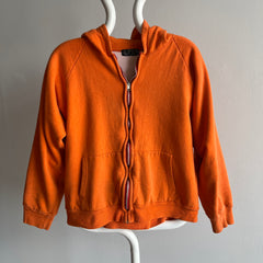 1970s Orange Insulated Staine Hoodie