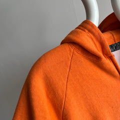 1970s Orange Insulated Staine Hoodie