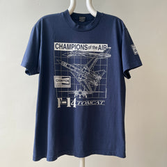 1980s/90s Champions Of The Air F-14 Tomcat T Shirt