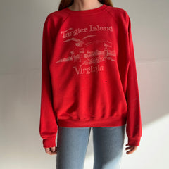 1980s Tangier Island, Virginia Worn Out Sweatshirt