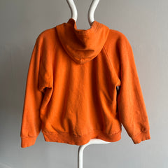 1970s Orange Insulated Staine Hoodie